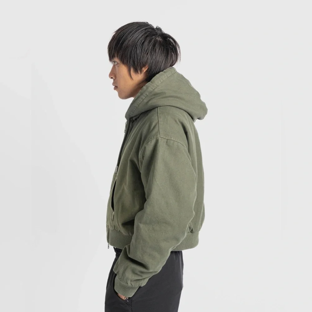 NWT J Air Jordan x Travis Scott | Canvas Jacket in Cargo Khaki - Picture 4 of 10